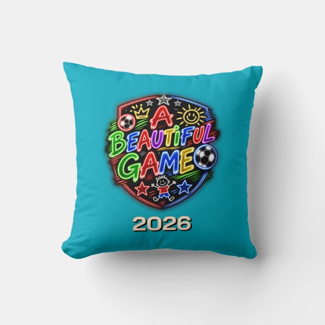 Coussin Un jeu magnifique pour enfants (Recto)