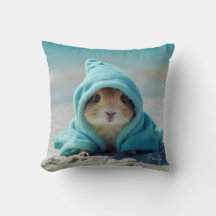 Un joli hamster sur la plage-Adorable Design d'été