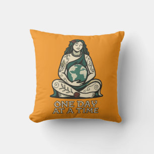 Coussin Un Jour à la Fois (Gaia) -