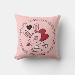 Coussin Un Lapin T'Aime