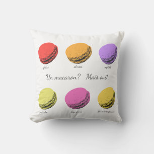 Coussin Un macaron ? Mais oui !