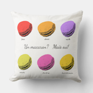 Coussin Un macaron ? Mais oui !