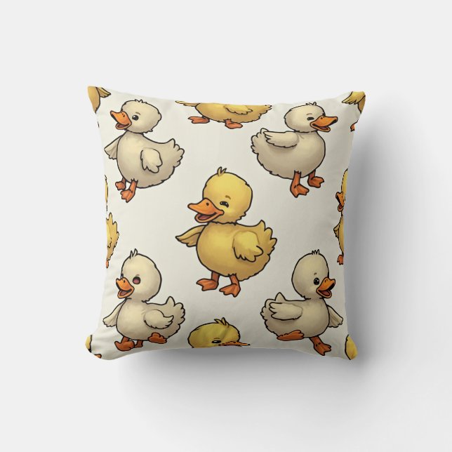 Coussin un mignon canard (Recto)