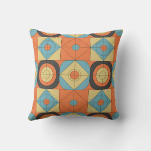 Coussin Un motif rétro nostalgique des années 90 avec form