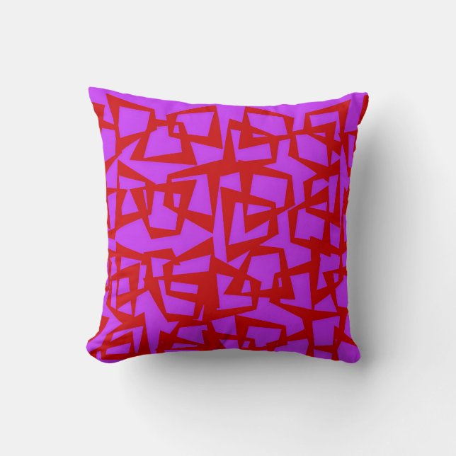 Coussin Un mur de modernisme d'un quart de siècle (Recto)