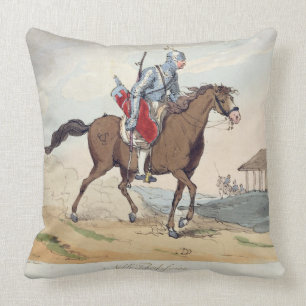 Coussin Un noble Tcherkesse, gravé à l'eau-forte par