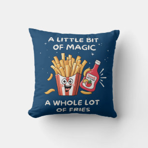 Coussin Un petit peu de magie, un tas de frissons