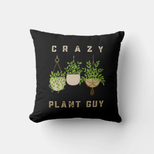 Coussin Un Plante fou, Amant du jardinage