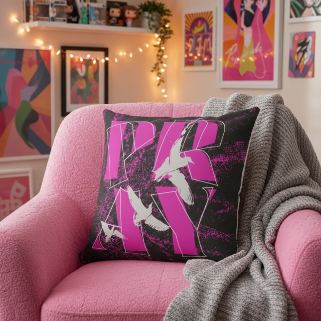 Coussin Un rappel simple priez pour la foi chrétienne (Soft vibes, bold attitude. PRAY turns any room into a whole mood.)