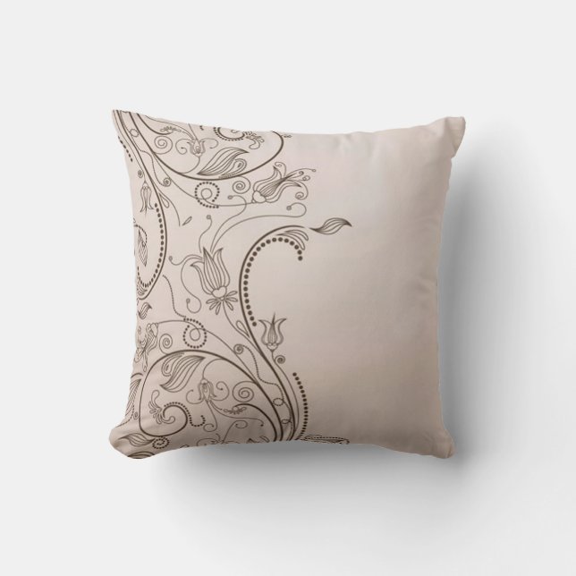 Coussin Un résumé vintage (Recto)