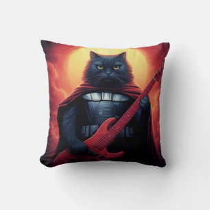 Coussin Un Riff qui secoue le Cosmos   Seigneur des chats 
