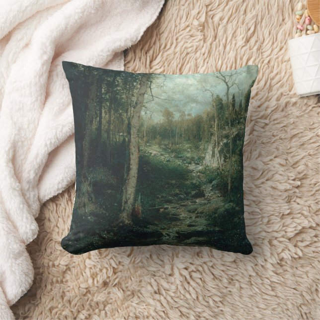 Coussin Un tableau d'une vieille clairière (1881) - Coussi (Couverture)
