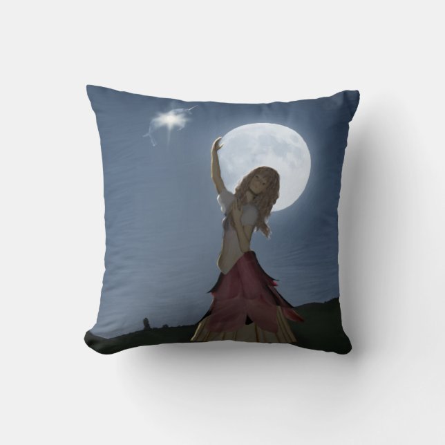 Coussin Un voeu qui se réalise (Recto)