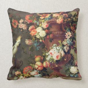 Coussin Une abondance de fruit et de fleurs