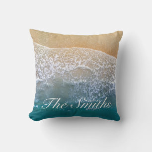 Coussin Une avec la plage