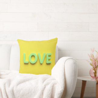 Coussin une chanson d'amour