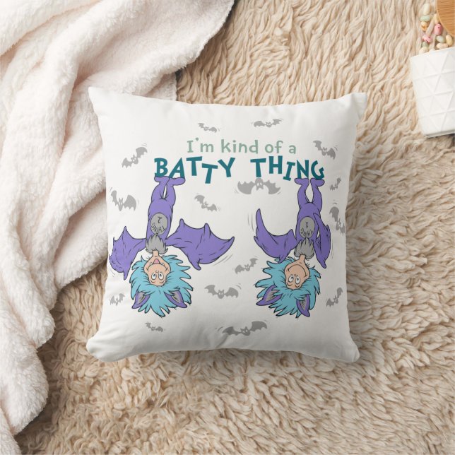 Coussin Une chose Deux sortes de chose Batty (Couverture)