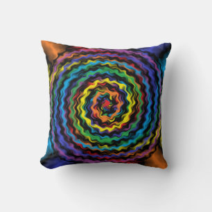 Coussin Une Détonation Colorée