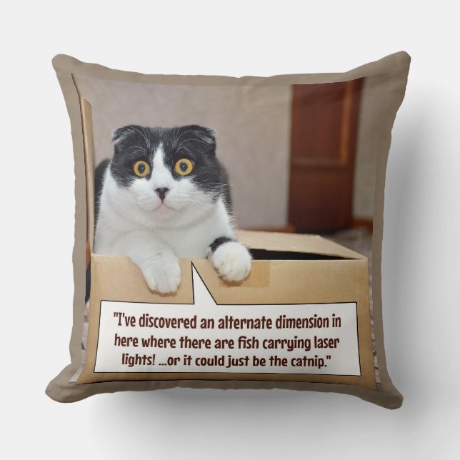 Coussin Une dimension alternative (Recto)