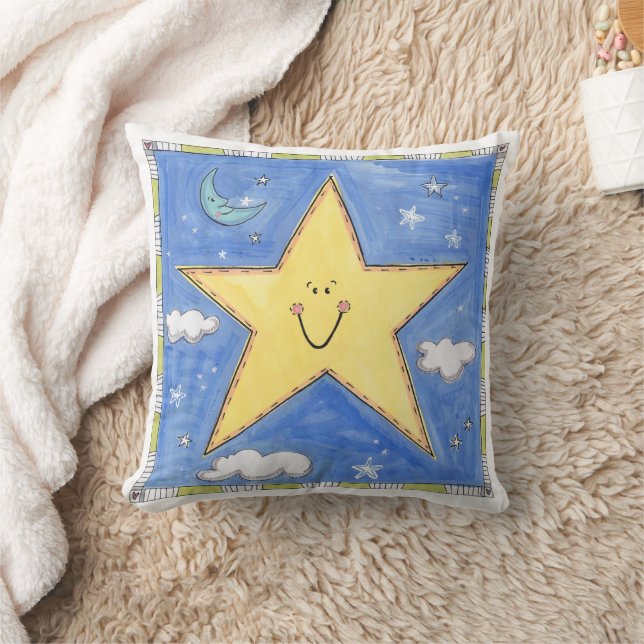 Coussin Une étoile souriante (Couverture)