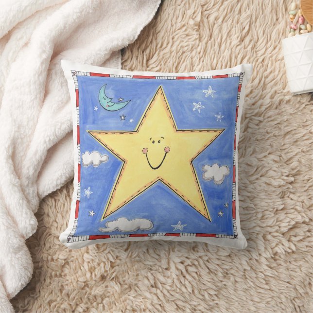 Coussin Une étoile souriante (Couverture)