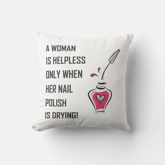 COUSSIN UNE FEMME EST INUTILE... (Recto)