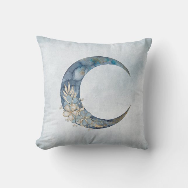 Coussin Une fois dans une lune bleue (Recto)