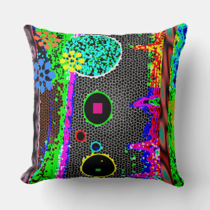 Coussin Une fusion intemporelle de couleur et de mystère