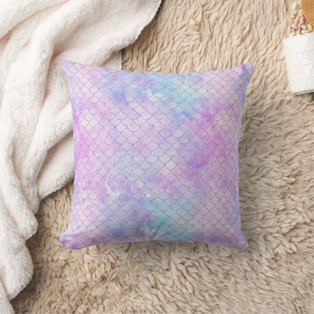 Coussin Une galaxie de sirène Série Conception 1  (Couverture)