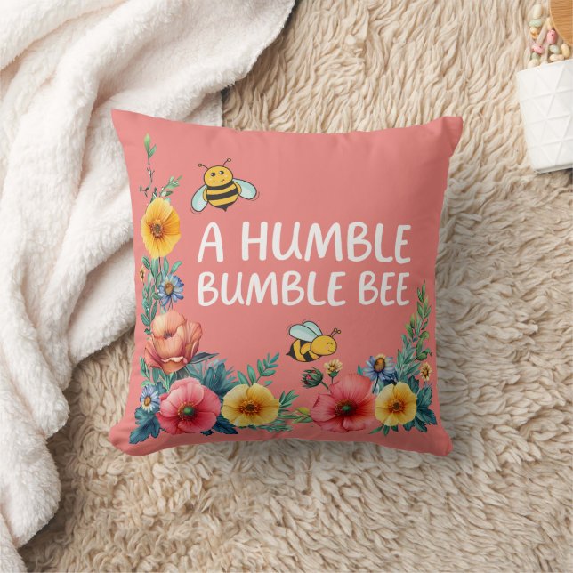 Coussin Une humble abeille bourdonnante (Couverture)