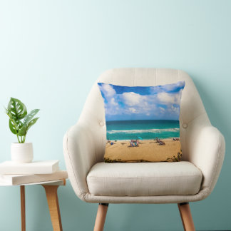 Coussin Une journée à la plage