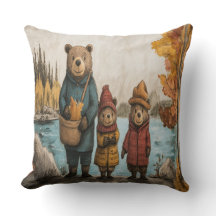 Une Journée D'Automne Avec La Famille Des Ours Au 