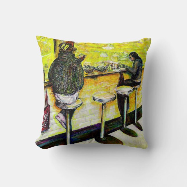 Coussin Une journée de folie (Recto)