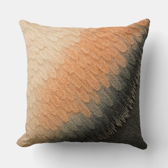 Coussin Une macro ultra-rapprochée de l'aile de papillon d (Recto)