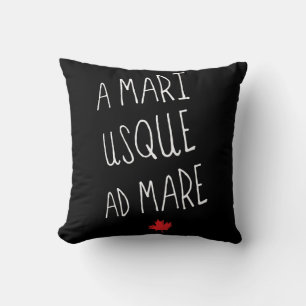 Coussin Une Mari Usque Et Mare Jeu Oreiller, La Moto Canad