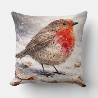 Coussin Une mélodie d'hiver