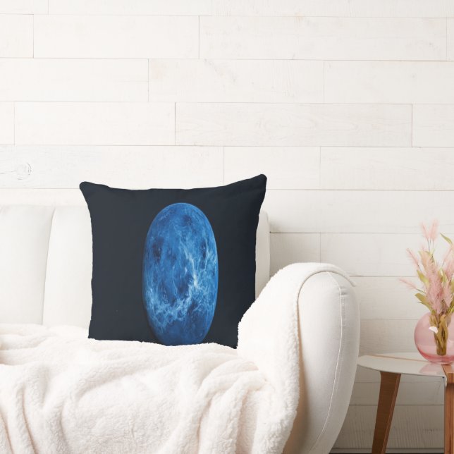 Coussin Une planète bleu profond (Canapé)
