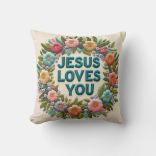 Coussin Une réalité résonnante dans votre maison : JÉSUS V