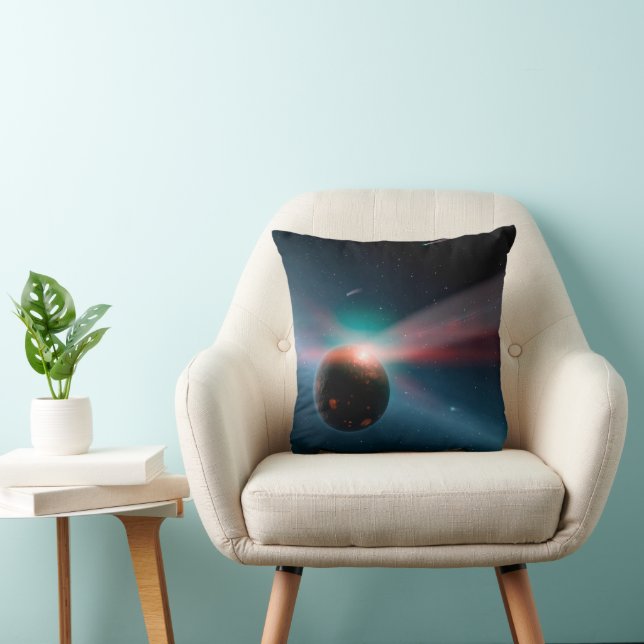Coussin Une Tempête De Comètes Dans Le Système Eta Corvi. (Chaise)