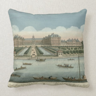Coussin Une vue de l'hôpital royal à Chelsea et au RO
