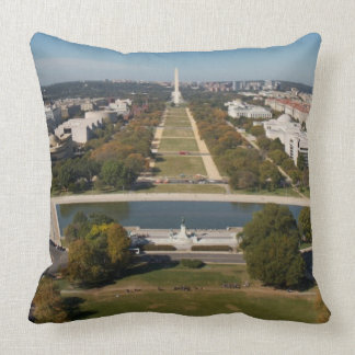 Coussin Une vue de paysage de Washington DC
