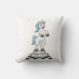 Coussin Unicorn at Chess