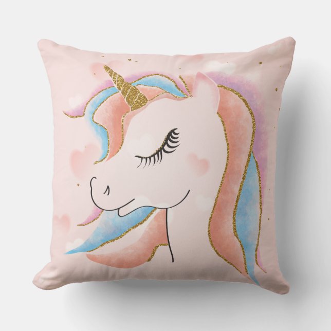 Coussin Unicorne (Recto)