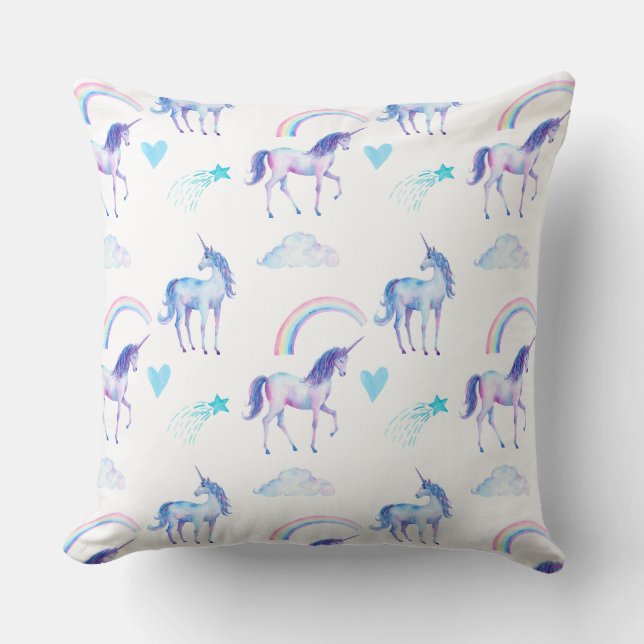 Coussin Unicorne magique (Recto)