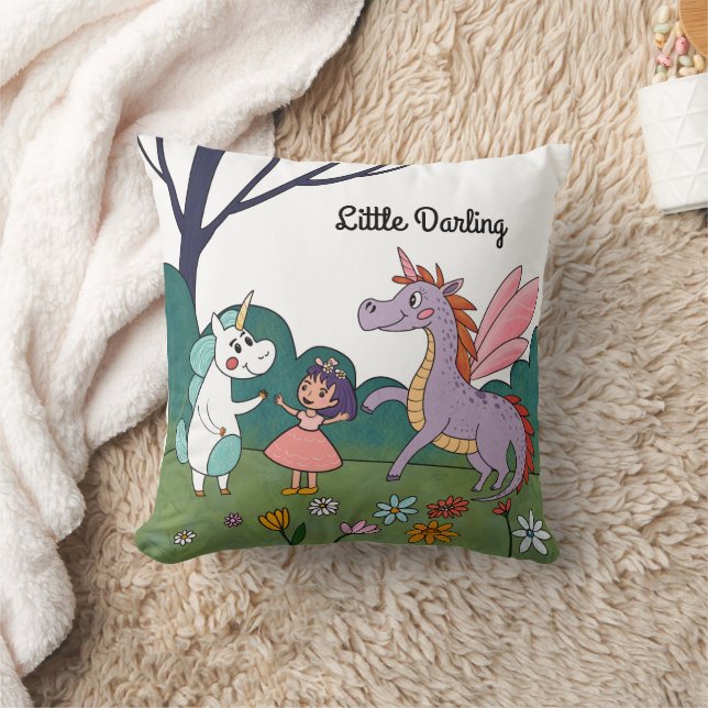 Coussin Unicorne magique (Couverture)