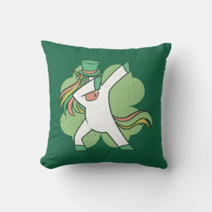 Coussin Unicorne St. Patricks