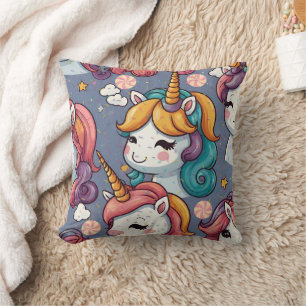 Coussin Unicornes et arroseurs Imprimer