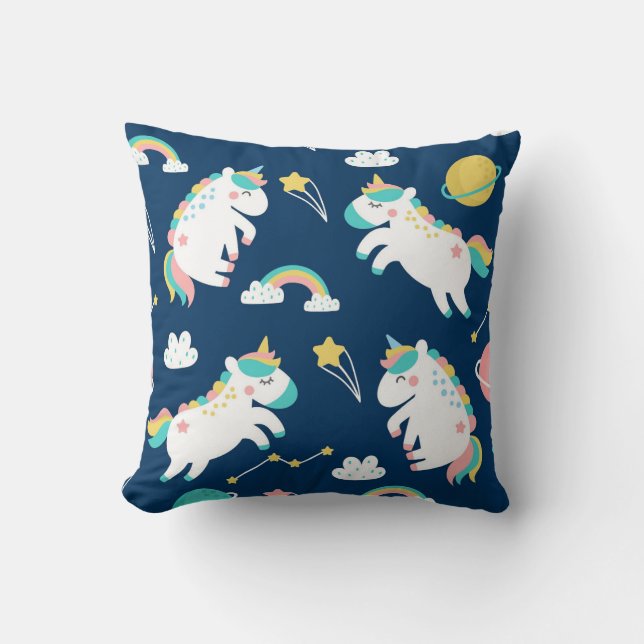 Coussin Unicorns (Recto)