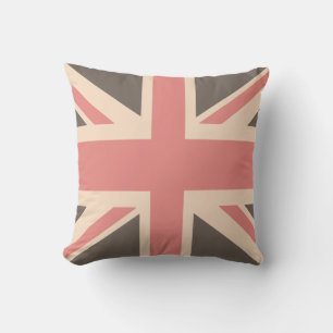 Coussin Union Jack - Designer à dégradé doux