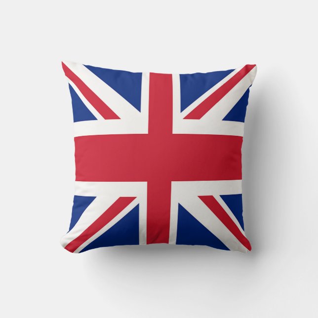 Coussin Union Jack - Drapeau du Royaume-Uni (Recto)